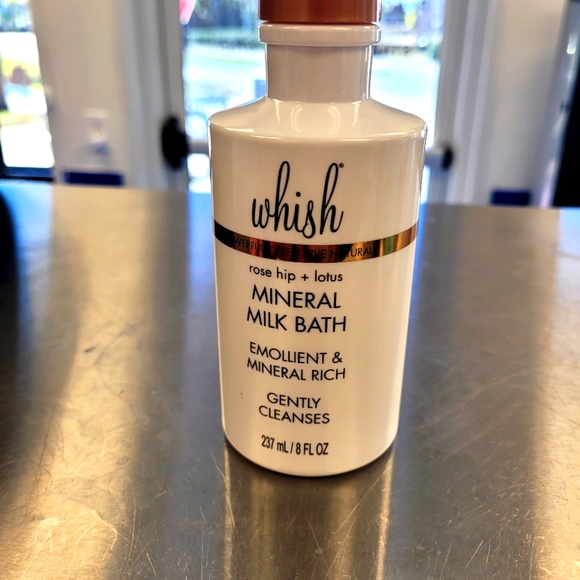 whish Bath & Body Nwt Whish Rose Hip Lotus Mineral Milk Bath Poshmark